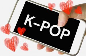 スマホにkpop