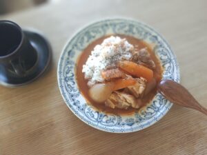 カレー！のち珈琲